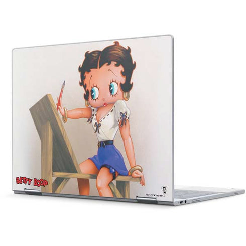Betty Boop The Artist Pixelbook Skin